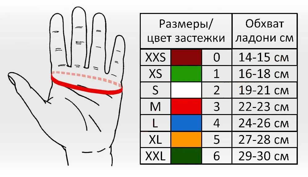 sizes